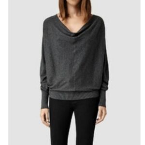 Allsaints Elgar Cowl Neck Sweater Size Small
